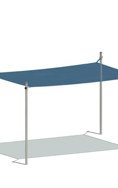 Sandkastenabdeckung/Sonnenschutz 071, 200 x 300 cm