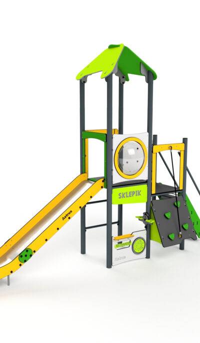 11050 Turmanlage zum klettern und rutschen