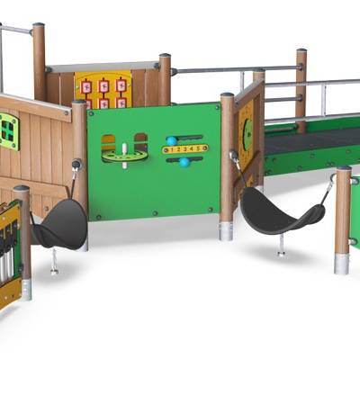 Spielturm mit Rampe PCW103031