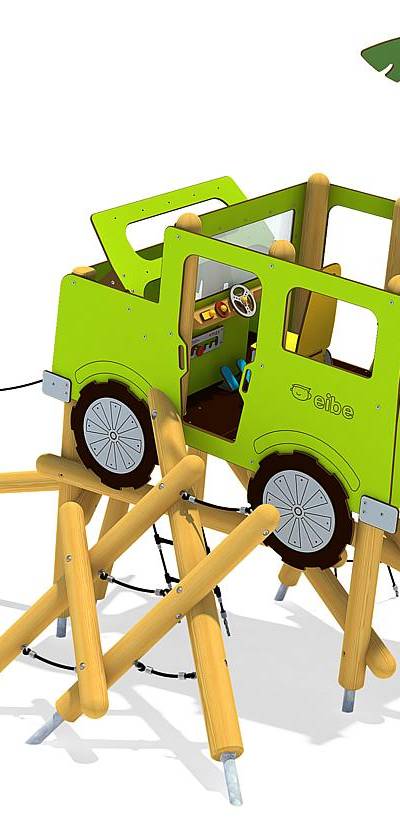 Spielanlage Geländewagen