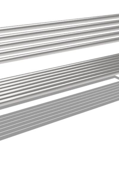Bank Thun Inox mit Lehne