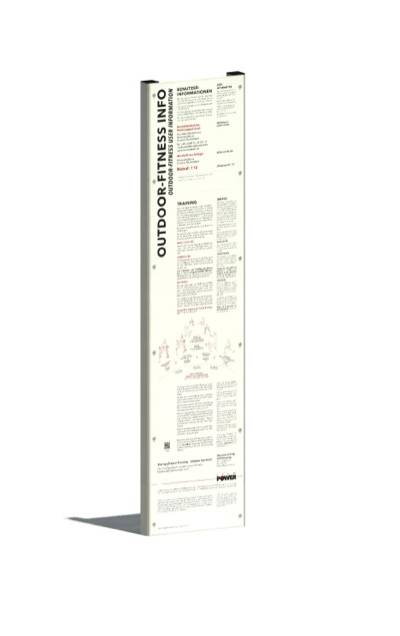 SPGM POWER® Fitness Info-Stele