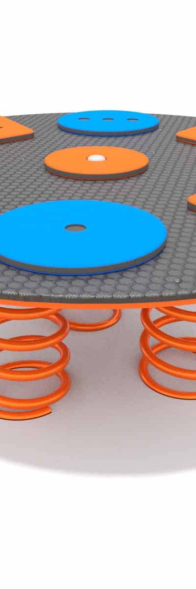 Federwippe Round table 1,2,3,4
