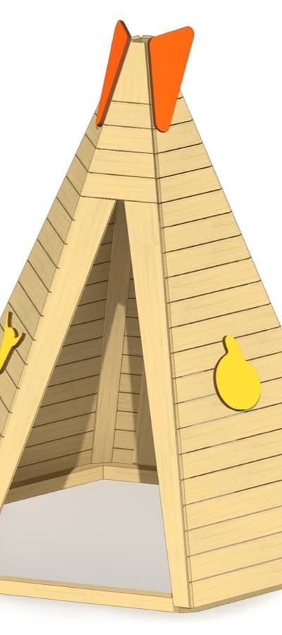 Tipi Sioux groß