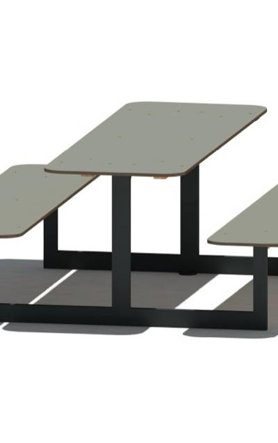 Bank-Tisch-Bank-Kombination 15001 (HPL)