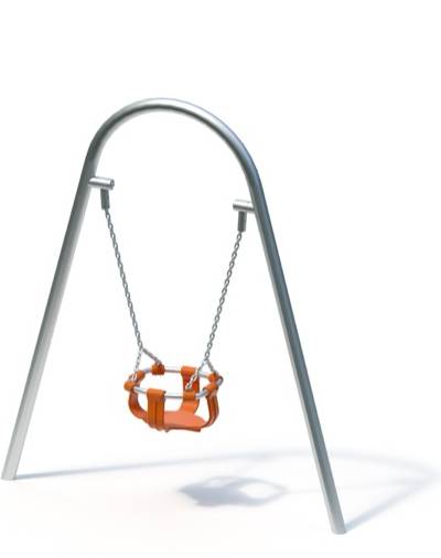 Minischaukel (1,40) mit Kleinkindersitz