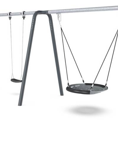 Höhe: 2,5 m, Schalennest Ø 100 cm, Anti-Überschlag KSW92010