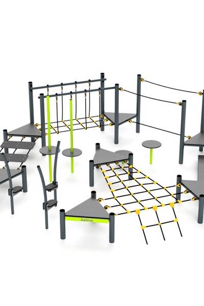 3642S Fitness- und Geschicklichkeitspfad
