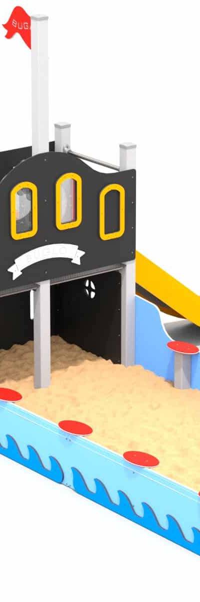 Sandspielschiff Ozi