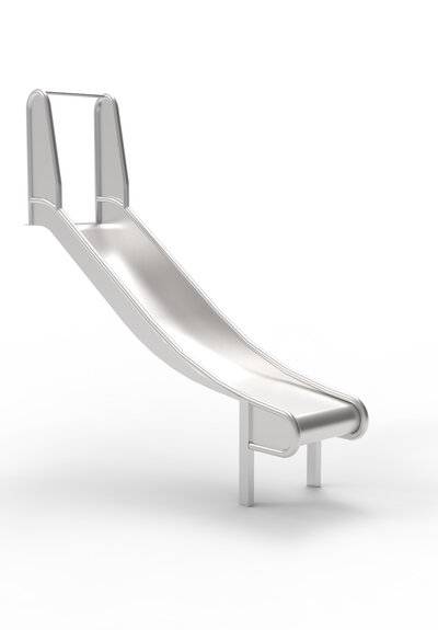 Rutsche H90-100, W50, mit Ohren und Haltestange