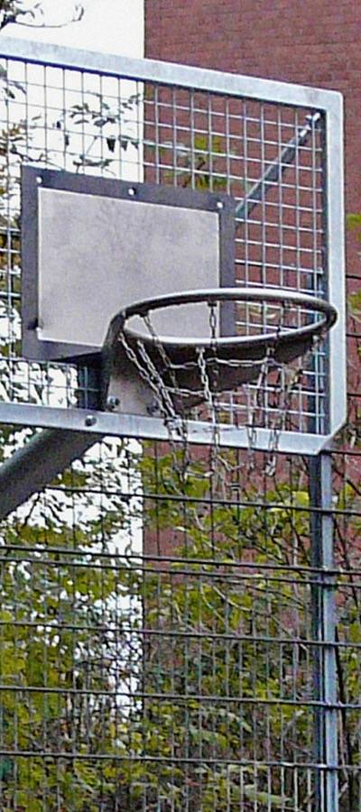 Basketball-Anlage Gitterrost -