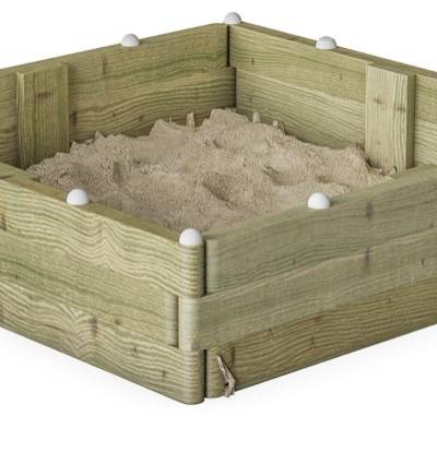 Sandkasten (114 cm x 114 cm) KPL508