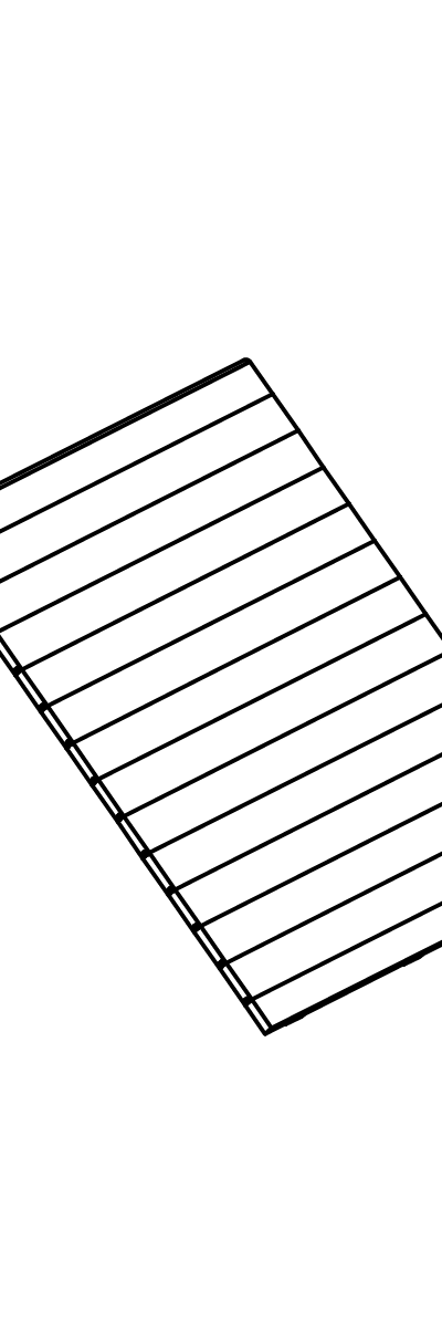 Schräge Wand