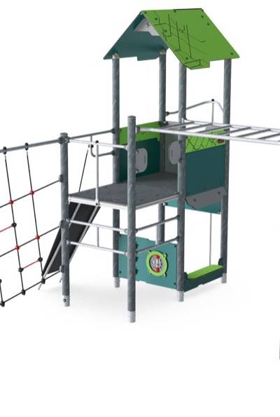Spielturm mit Hangelstrecke PCM112321