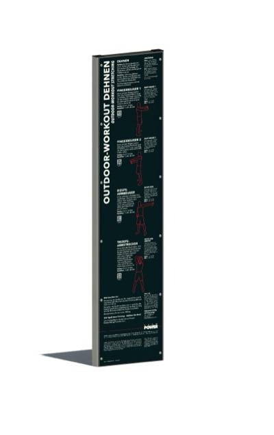 SPGM POWER® Workout Stele Dehnen