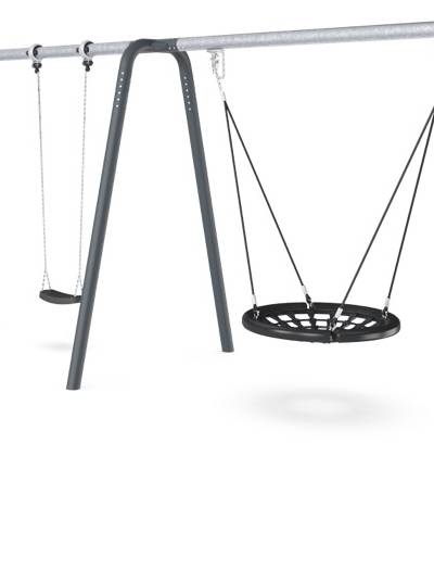 Höhe 2,5 m, Seilnest Ø 100 cm, Anti-Überschlag KSW92012