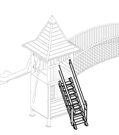 Treppe zu Aluette 4
