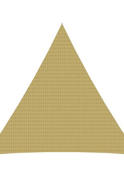 HDPE-Sonnensegel dreieckig 5x5x5 m