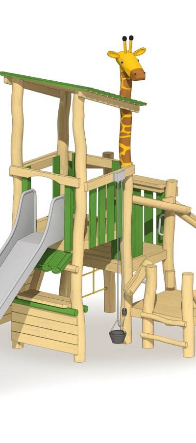 Sandbaustelle Giraffenfeld