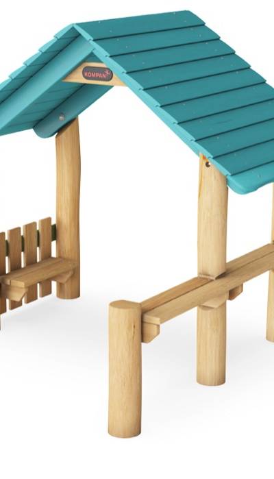 Spielhütte mit Seite & Tresen NRO411