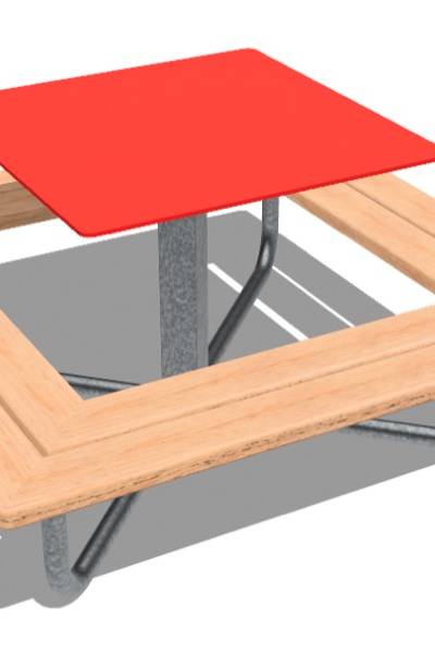 Kindertisch Quadrat