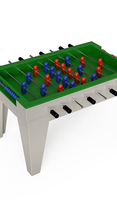 Tischfussballkasten