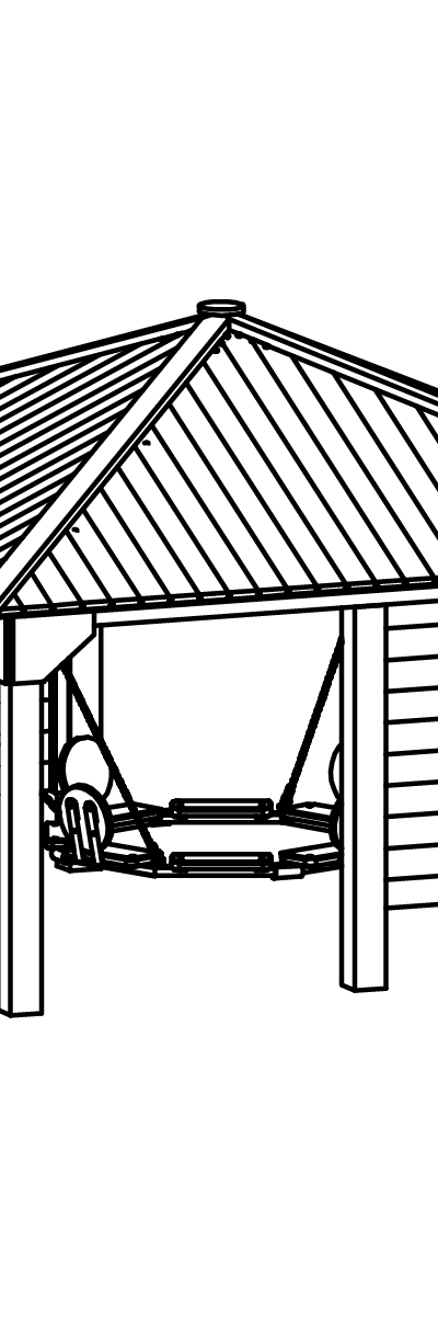 Treffpunkthaus mit Sitzkreis