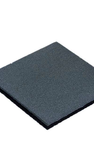 Vollgummiplatte Flex 50 mm anthrazit, Fallhöhe bis 150 cm