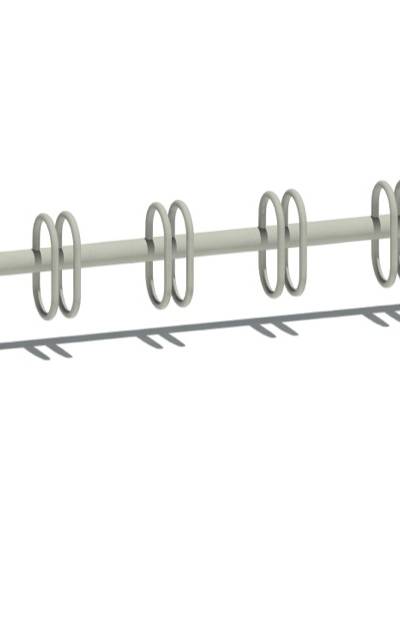 Fahrradständer 3021, für 6 Fahrräder