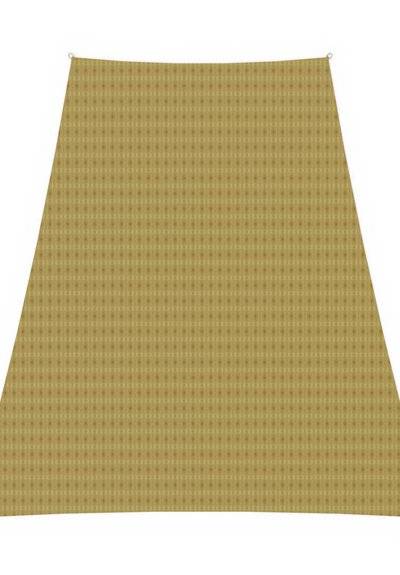 HDPE-Sonnensegel trapezförmig, 3.6x3.6x3.6x2 m