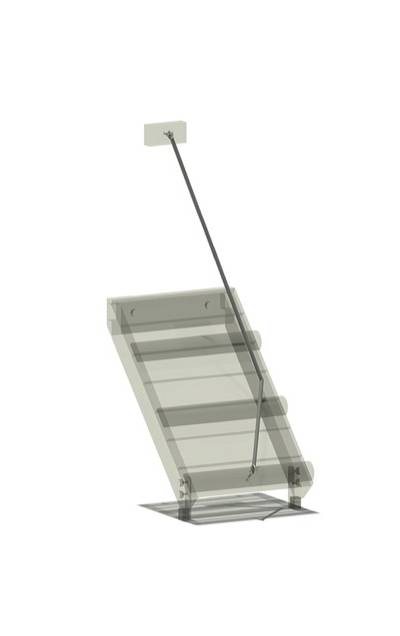 Rampentau für Podesthöhe 95 cm - Serie 2