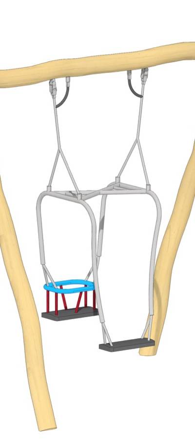Eltern-Kind-Schaukel LH250cm