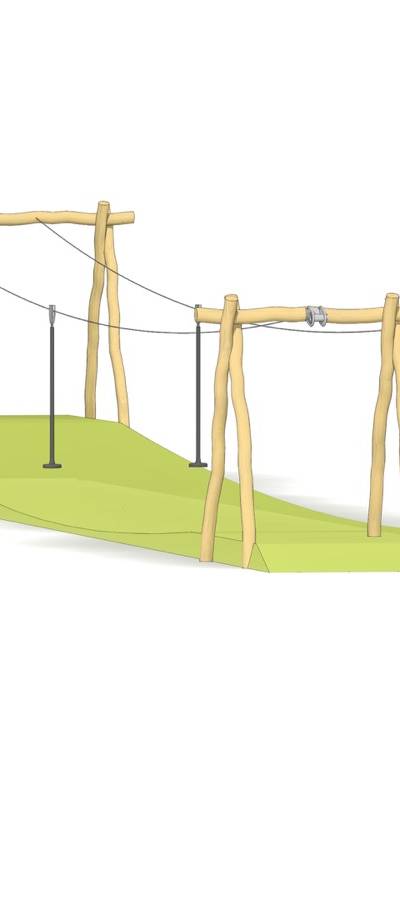 Doppel-Seilbahn 30m
