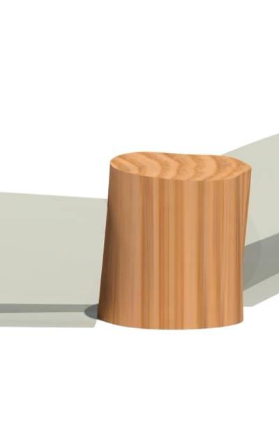 Poller Randeinfassung 0791, Robinie