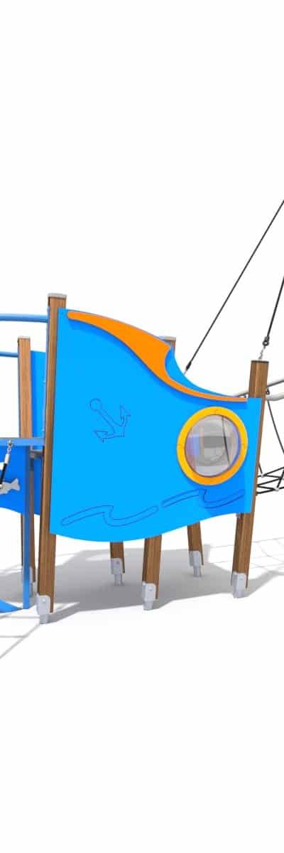 Spielschiff Blaubär
