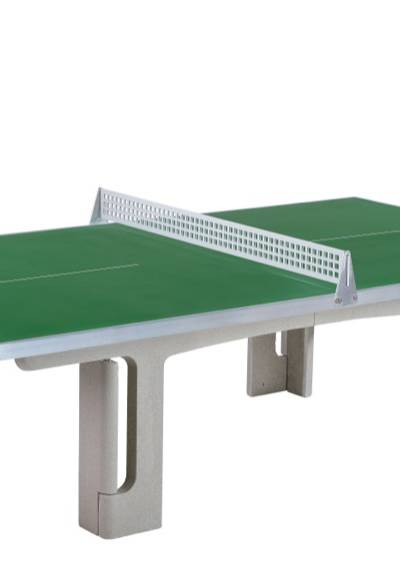 Tischtennisplatte 2003, aus Polymerbeton