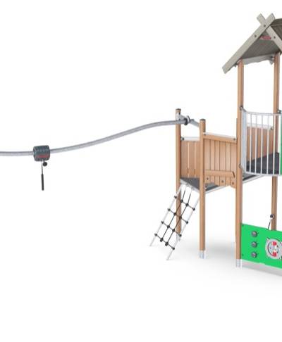 Spielturm mit Schienenbahn PCW114121