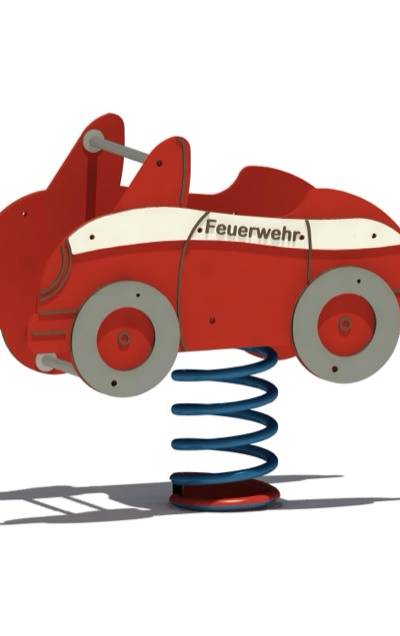 Federwippgerät Feuerwehrflitzer 1576, 1-sitzig