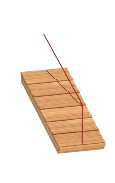 Ersatz-Holzbau - für schräge Rampe Serie 1