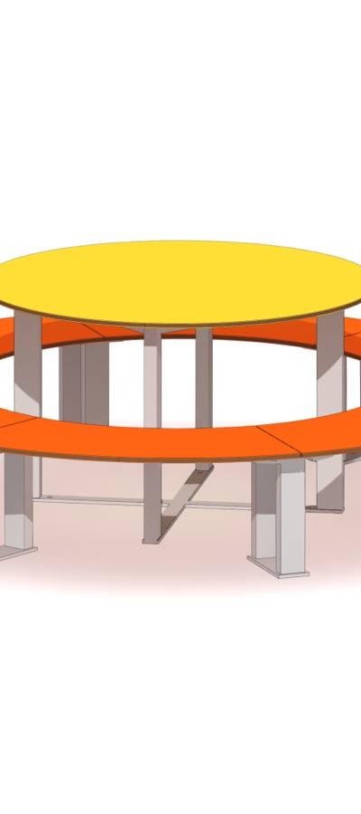 Rundsitzgruppe Ø215cm