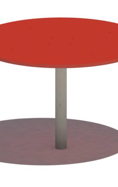 großer Sandspieltisch Rund 087, Ø 90 cm