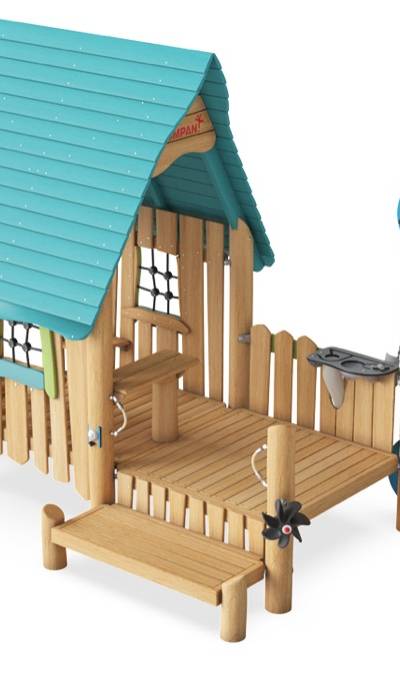 Oase Sandhaus mit Sandspieltresen NRO52801