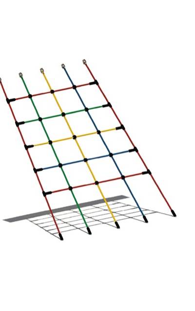 schräges Ersatz-Kletternetz, 134 - für Serie 4