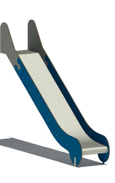 Anbaurutschbahn HST, ABH 150 cm,Breite 50 cm