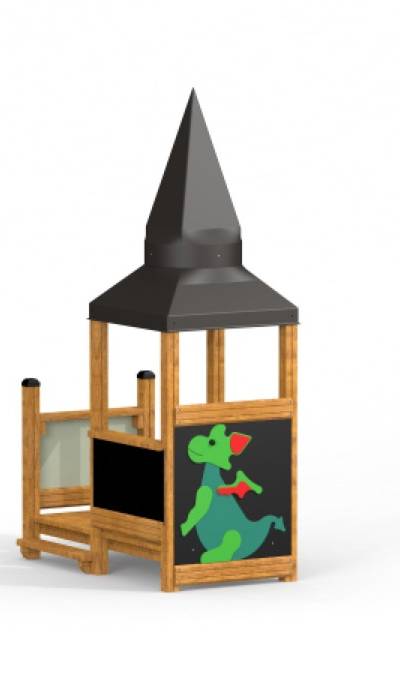 Spielturm mit Drachen