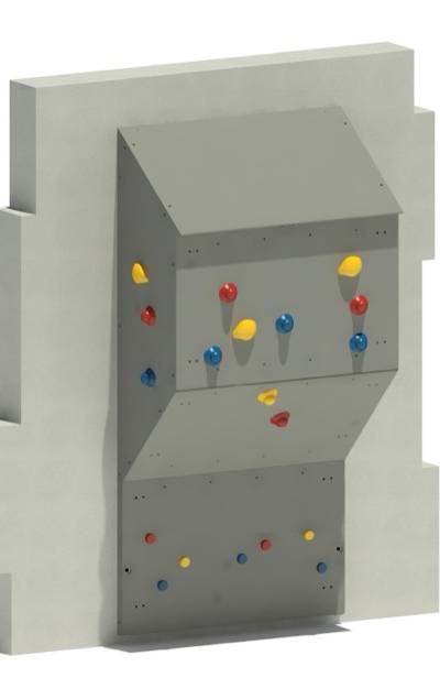 Boulderwand Onsight 5110, Überhang