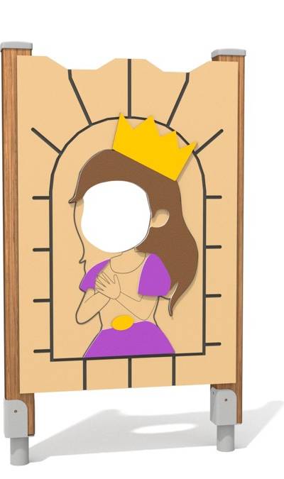 Spielwand Prinzessin