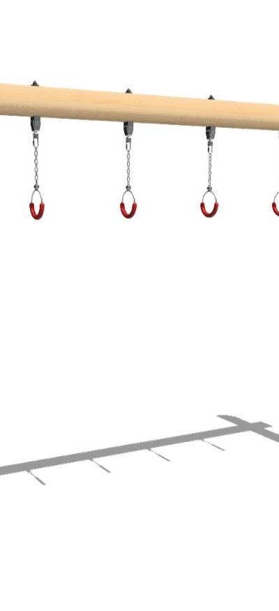 Hangelringe aus Edelkastanie