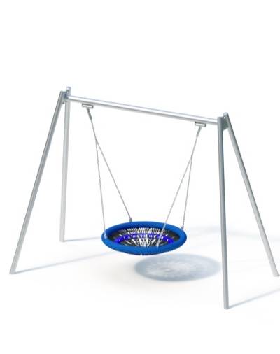 Standardkorbschaukel (2,50) Edelstahl