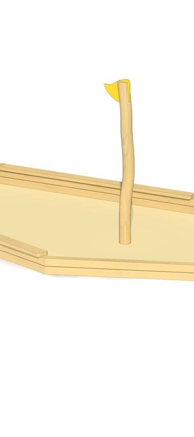 Sandkasten-Schiff Heppenheim